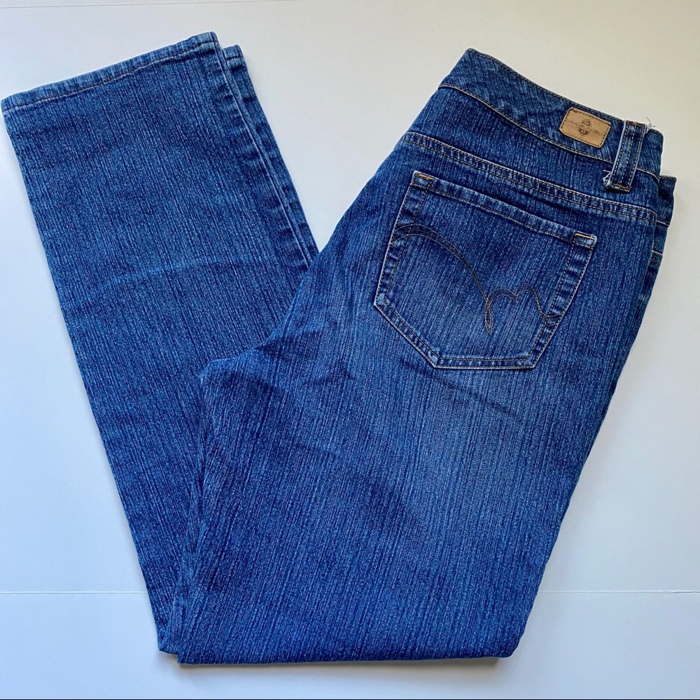 Bandolino Indigo Straight Leg Jeans